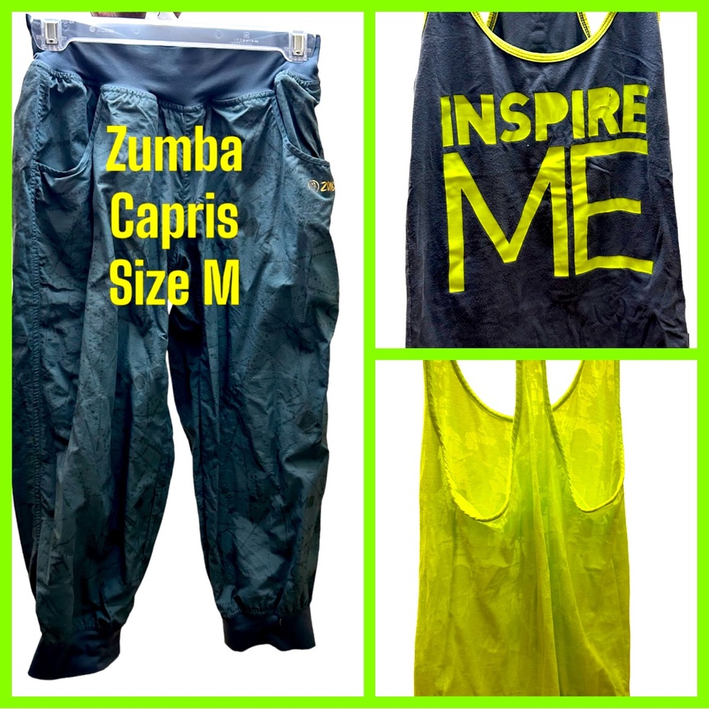 Three Piece Zumba Outfit—size M